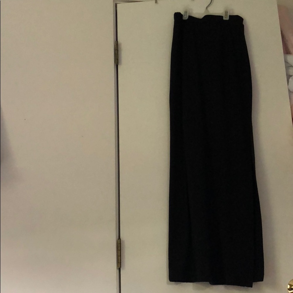 Black Maxi Skirt